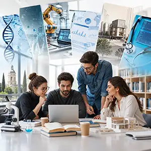 تنوع رشته در مقاطع تحصیلات تکمیلی