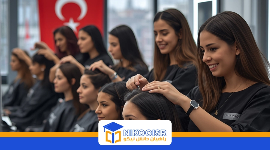 تحصیل در رشته مراقبت و زیبایی مو در ترکیه