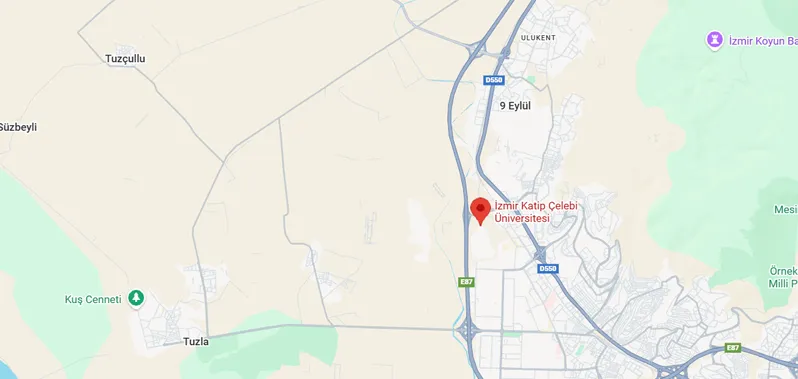 ادرس دانشگاه کاتیپ چلبی