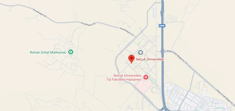 آدرس دانشگاه سلجوق