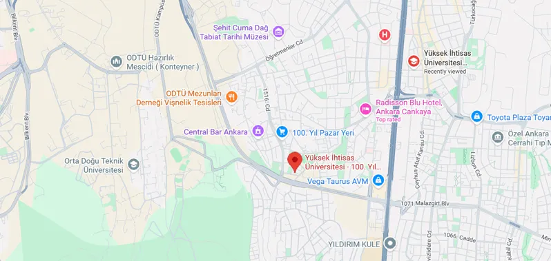 دانشگاه یوکسک ایحتساس