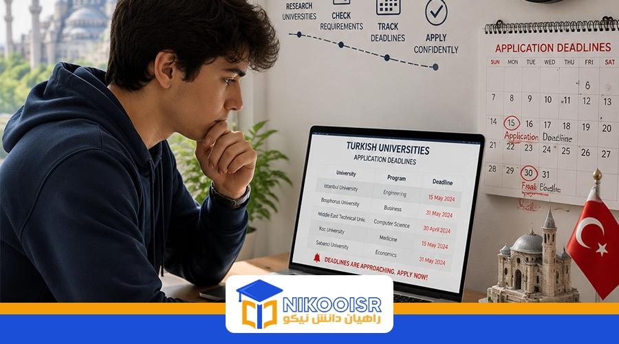 Turkey university application deadlines